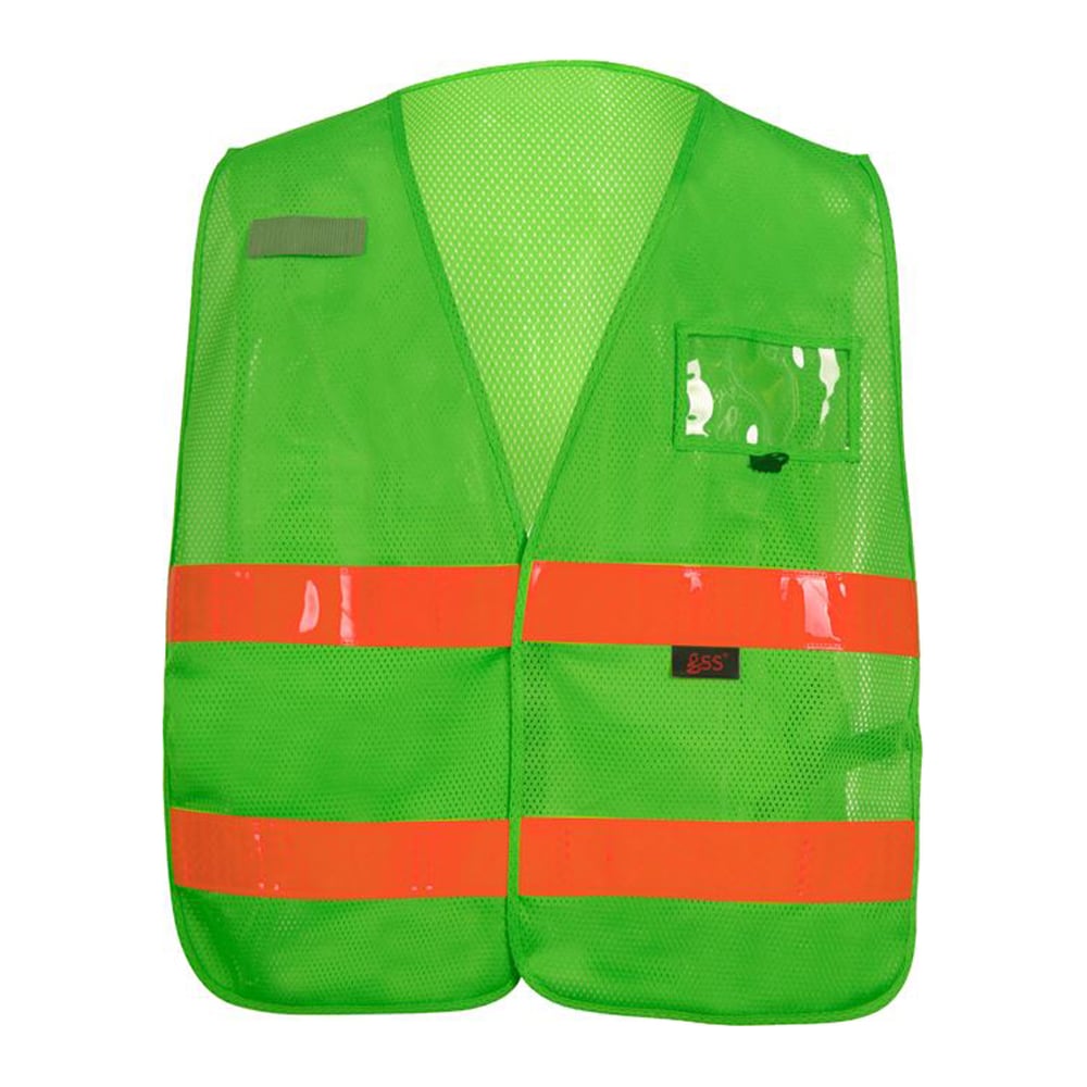 Non-ANSI Hi-Vis Vest, with Prismatic Tape, One Size