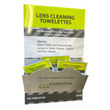 Cordova LW100 Lens Cleaning Towelettes, 1 case (12 boxes)