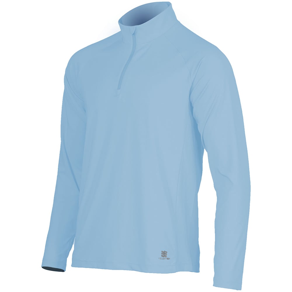 Mobile Cooling MCMT07 Men's Odor Control 1/4 Zip Long Sleeve T-Shirt - Gorvex.com