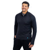 Mobile Cooling MCMT07 Men's Odor Control 1/4 Zip Long Sleeve T-Shirt - Gorvex.com