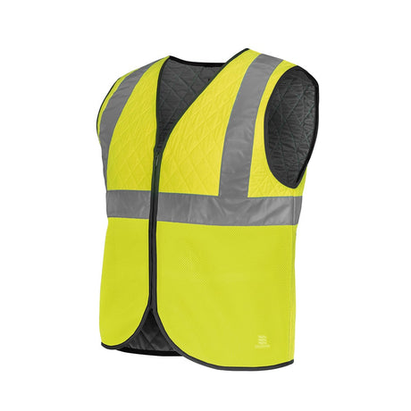 Mobile Cooling MCUV02 Pro Hi Vis Class 2 UPF 50+ V - Neck Unisex Vest - Gorvex.com