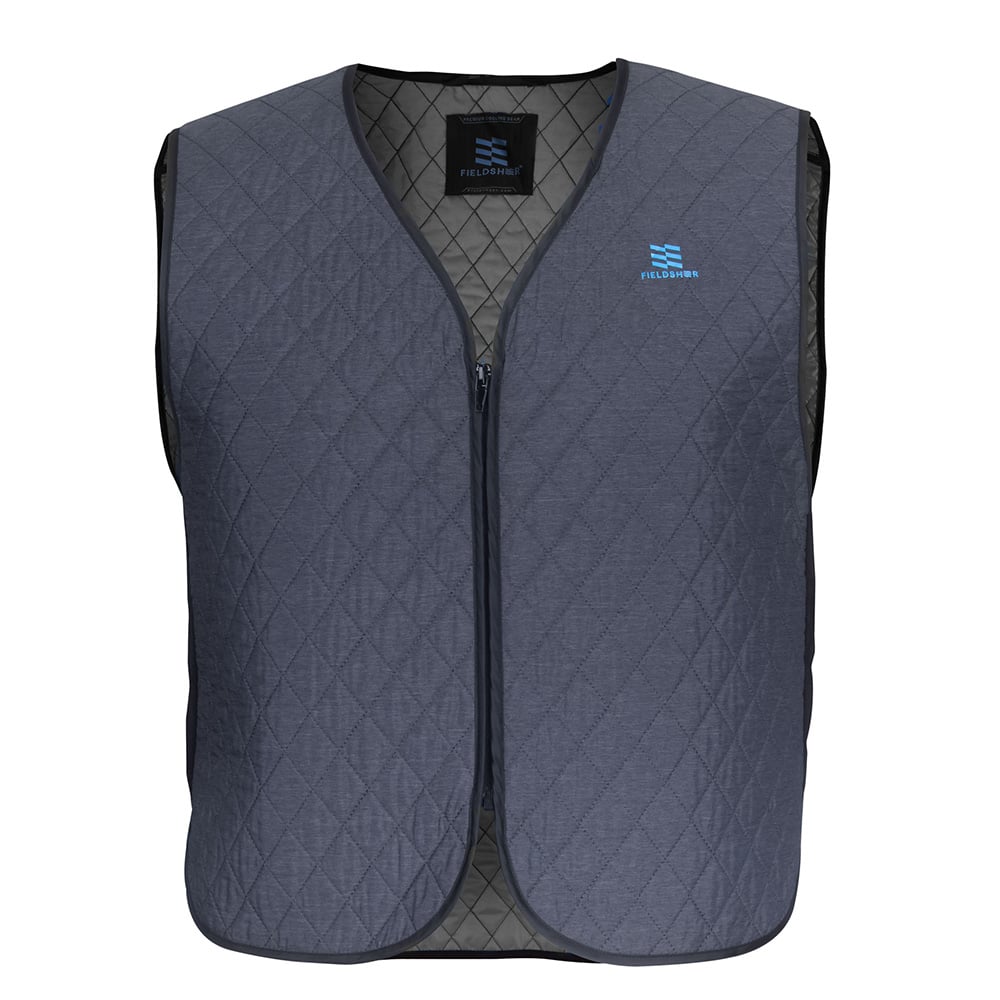 Mobile Cooling MCUV05 Lightweight Stylish V - Neck Unisex Zip Vest - Gorvex.com