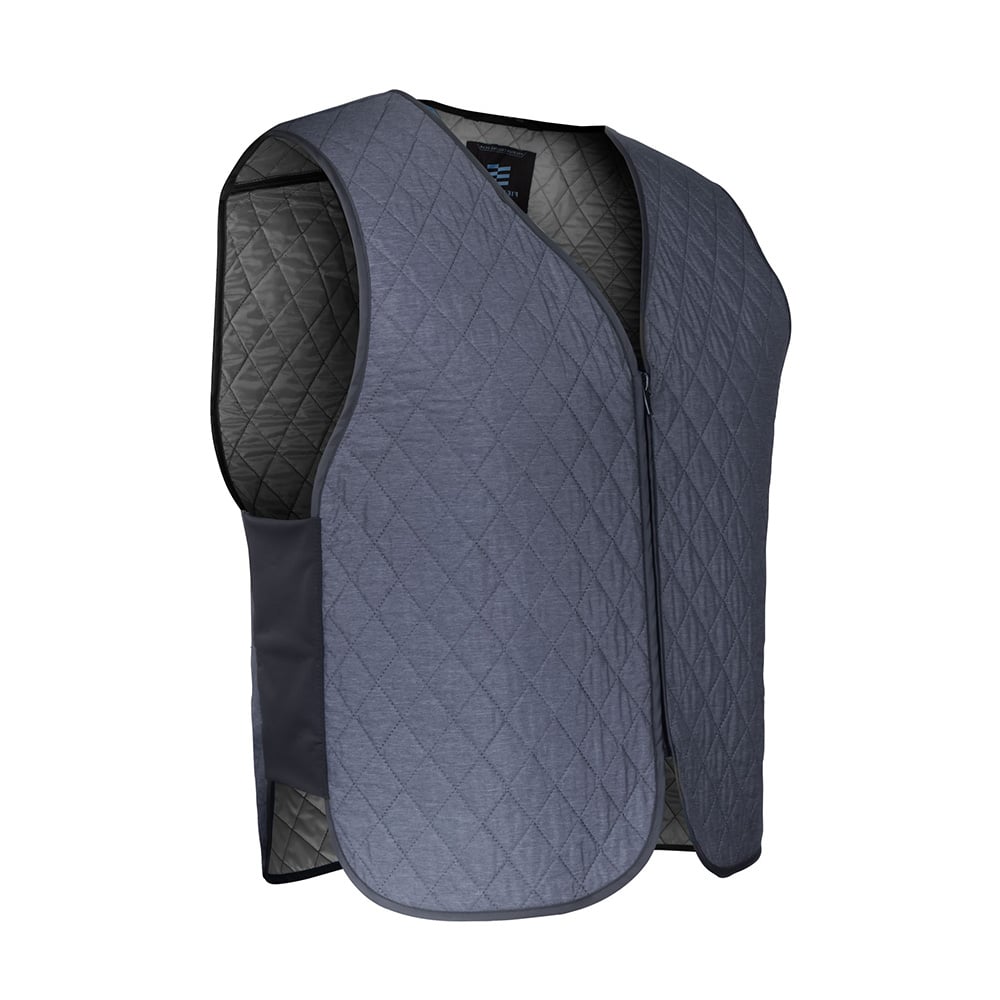 Mobile Cooling MCUV05 Lightweight Stylish V - Neck Unisex Zip Vest - Gorvex.com