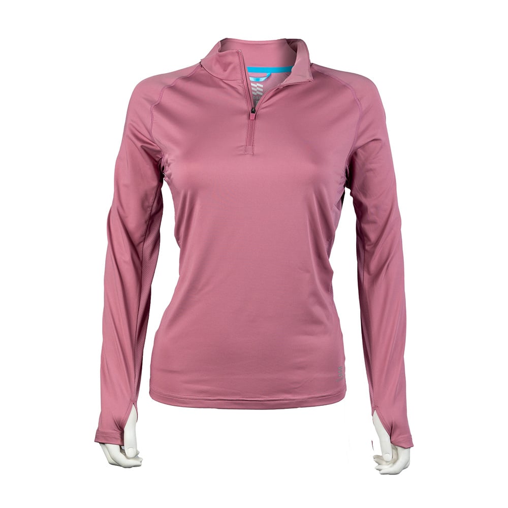 Mobile Cooling MCWT07 Women's Odor Control Long Sleeve with 1/4 Zip - Gorvex.com