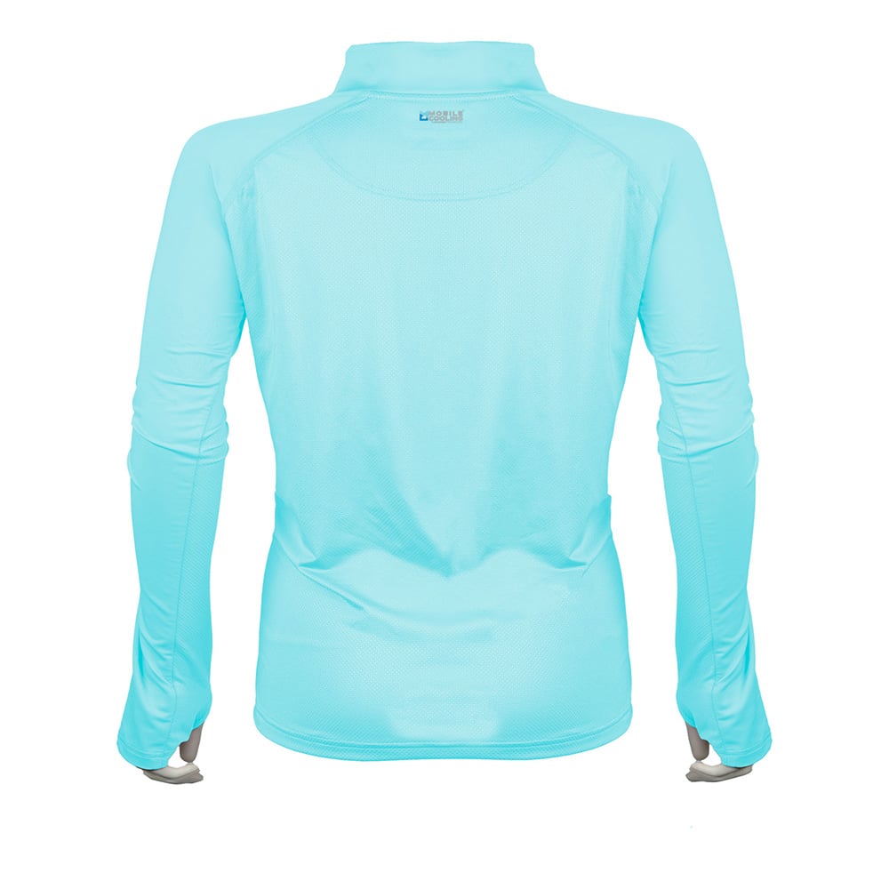 Mobile Cooling MCWT07 Women's Odor Control Long Sleeve with 1/4 Zip - Gorvex.com