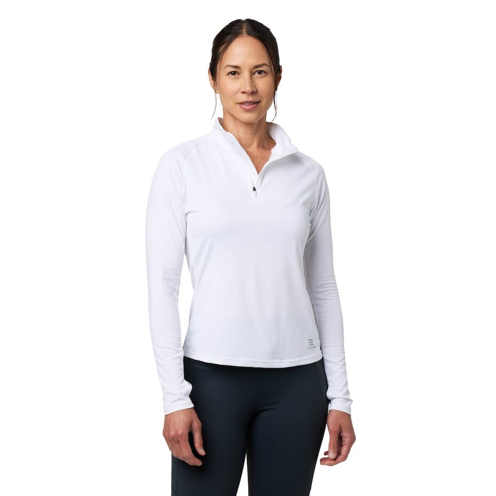 Mobile Cooling MCWT07 Women's Odor Control Long Sleeve with 1/4 Zip - Gorvex.com
