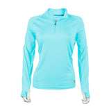 Mobile Cooling MCWT07 Women's Odor Control Long Sleeve with 1/4 Zip - Gorvex.com