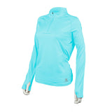 Mobile Cooling MCWT07 Women's Odor Control Long Sleeve with 1/4 Zip - Gorvex.com