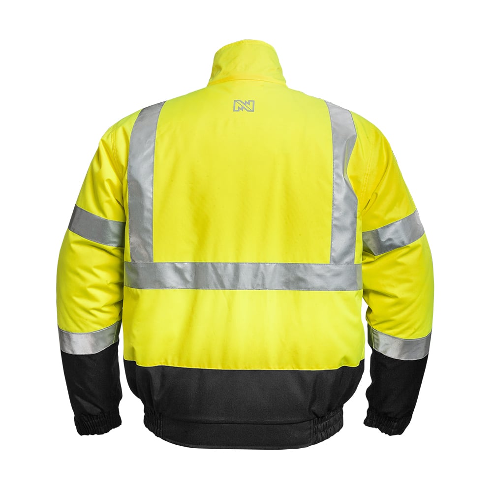 Mobile Warming MWJ19M04 Men's Hi - Vis Heated Windproof Jacket - Gorvex.com