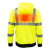 Mobile Warming MWMJ2410 Men's Hi - Vis Heated Pullover Hoodie - Gorvex.com