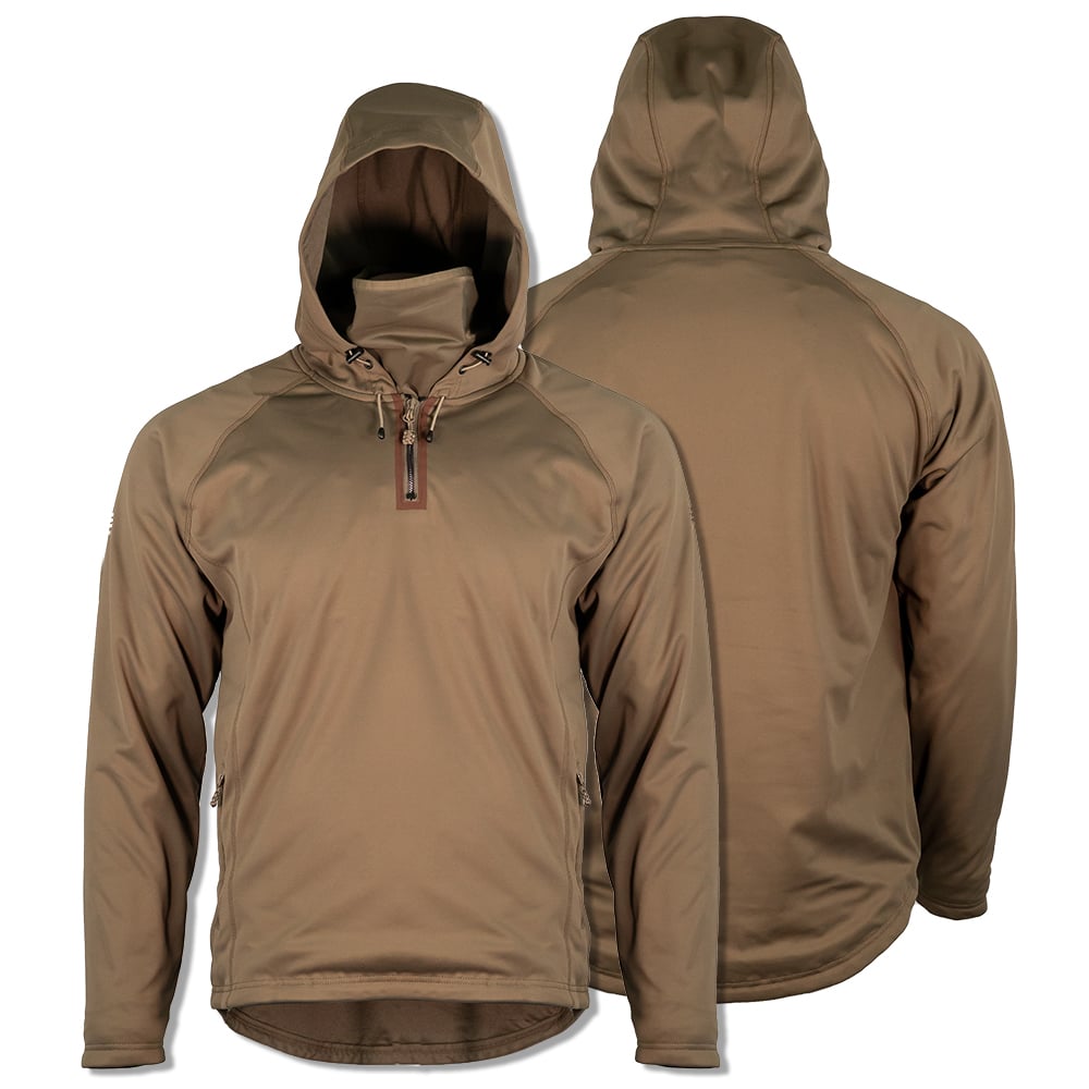 Mobile Warming MWMJ3034 Men's Agarics Heated Athletic Pullover Jacket - Gorvex.com