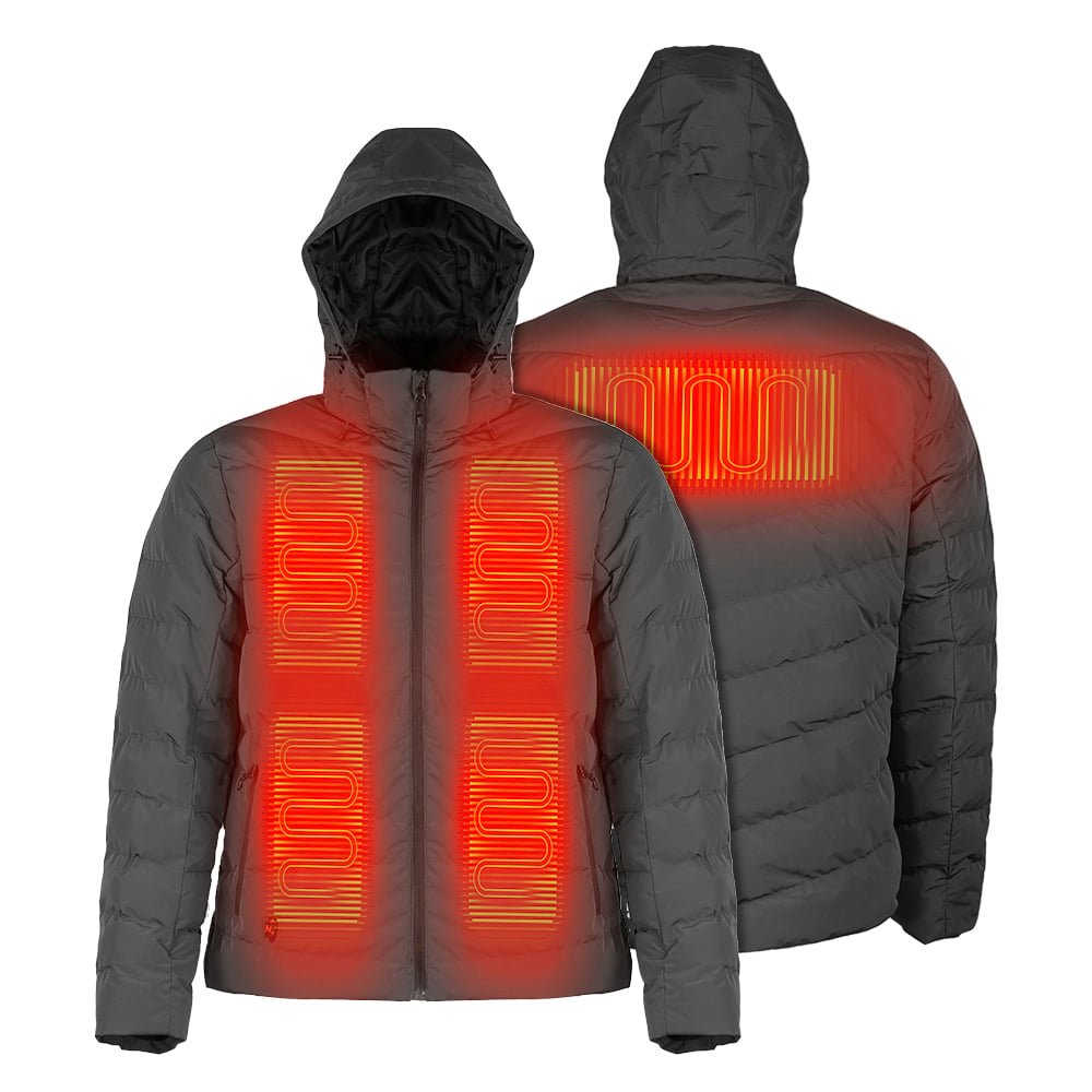 Mobile Warming MWMJ37 Men's Crest Heated Detachable Hood Jacket - Gorvex.com