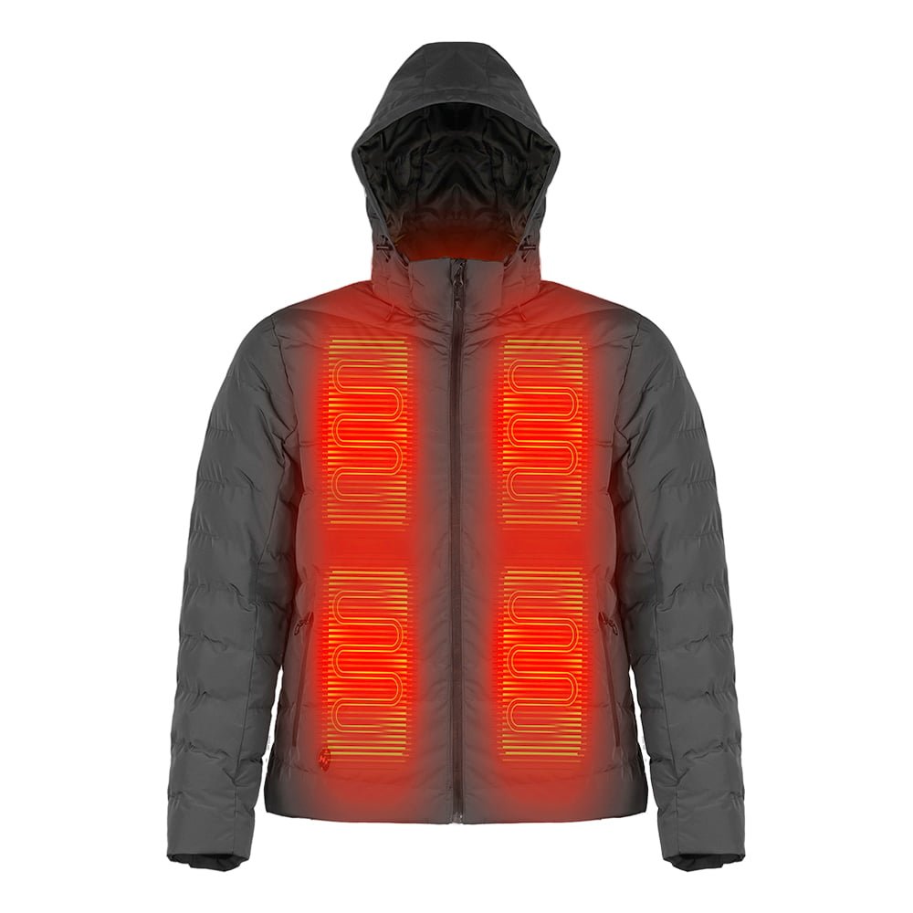 Mobile Warming MWMJ37 Men's Crest Heated Detachable Hood Jacket - Gorvex.com