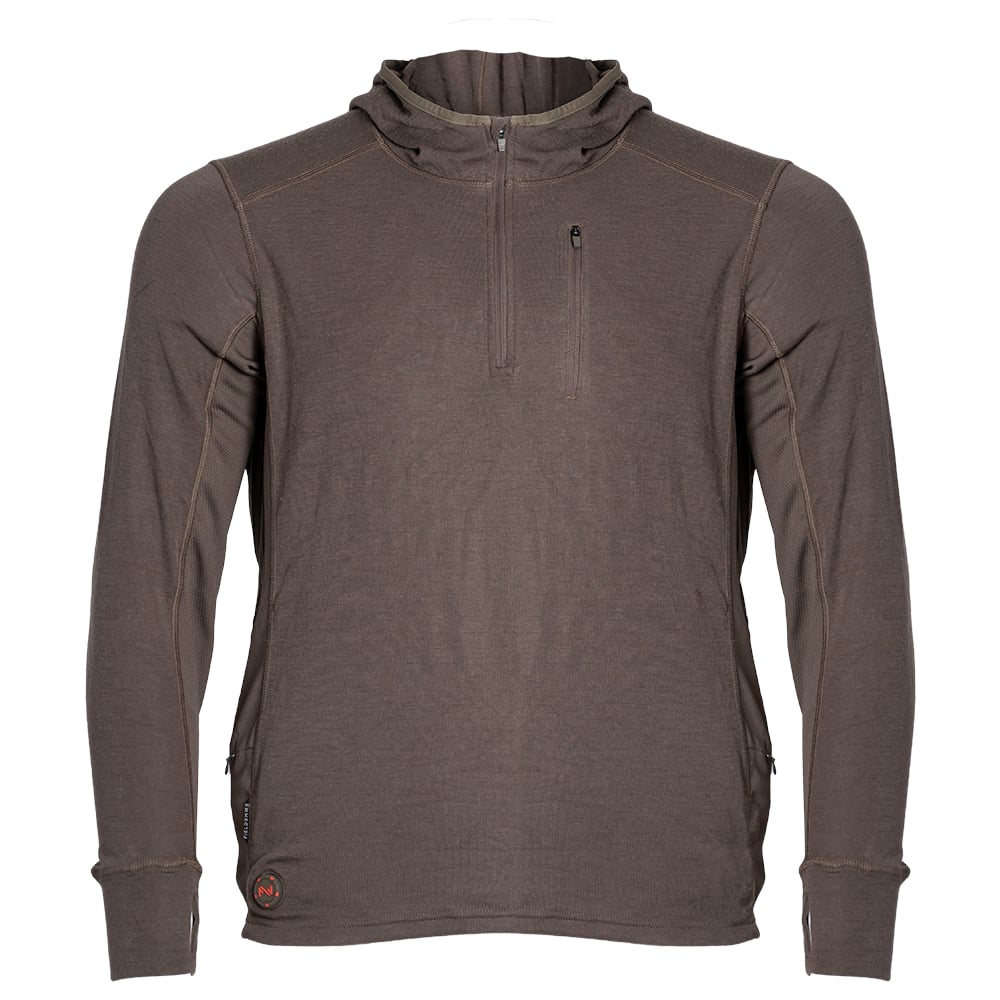 Mobile Warming MWMT14 Merino Men's Contour Fit Heated Baselayer Shirt - Gorvex.com