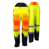 Mobile Warming MWUP15 Men's Hi - Vis Heavy - Duty Waterproof Work Pants - Gorvex.com