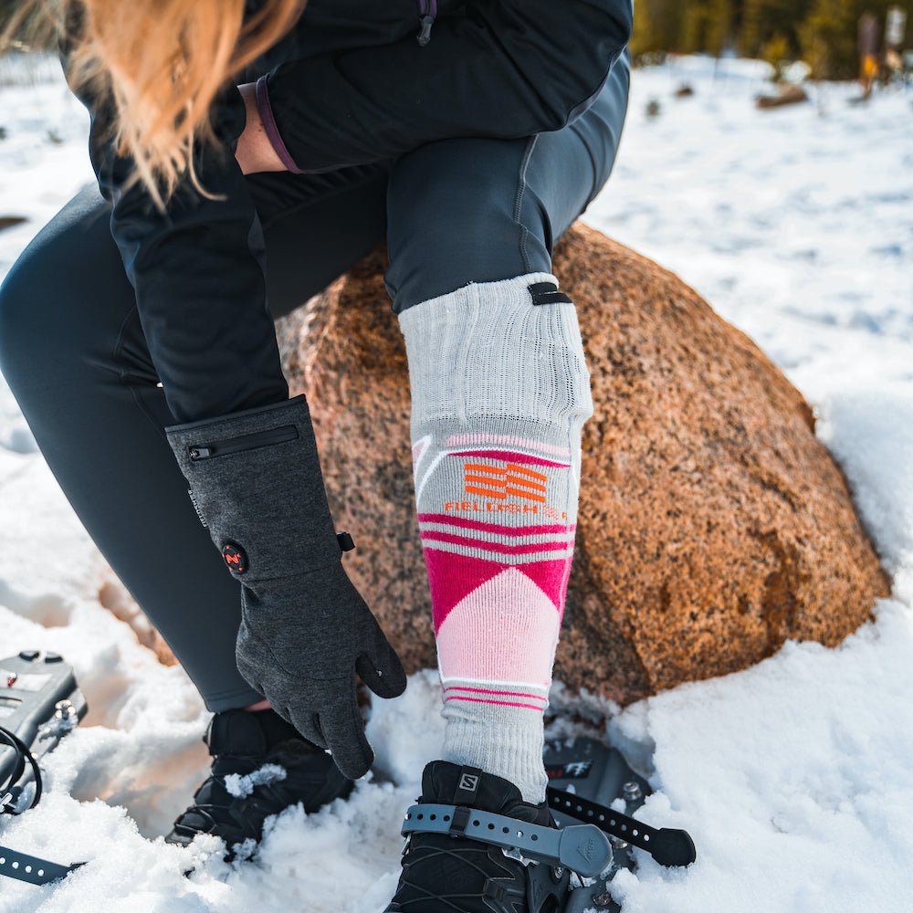 Mobile Warming MWWS07 Premium 2.0 Merino Women's Heated No Slip Sock, 1 pair - Gorvex.com