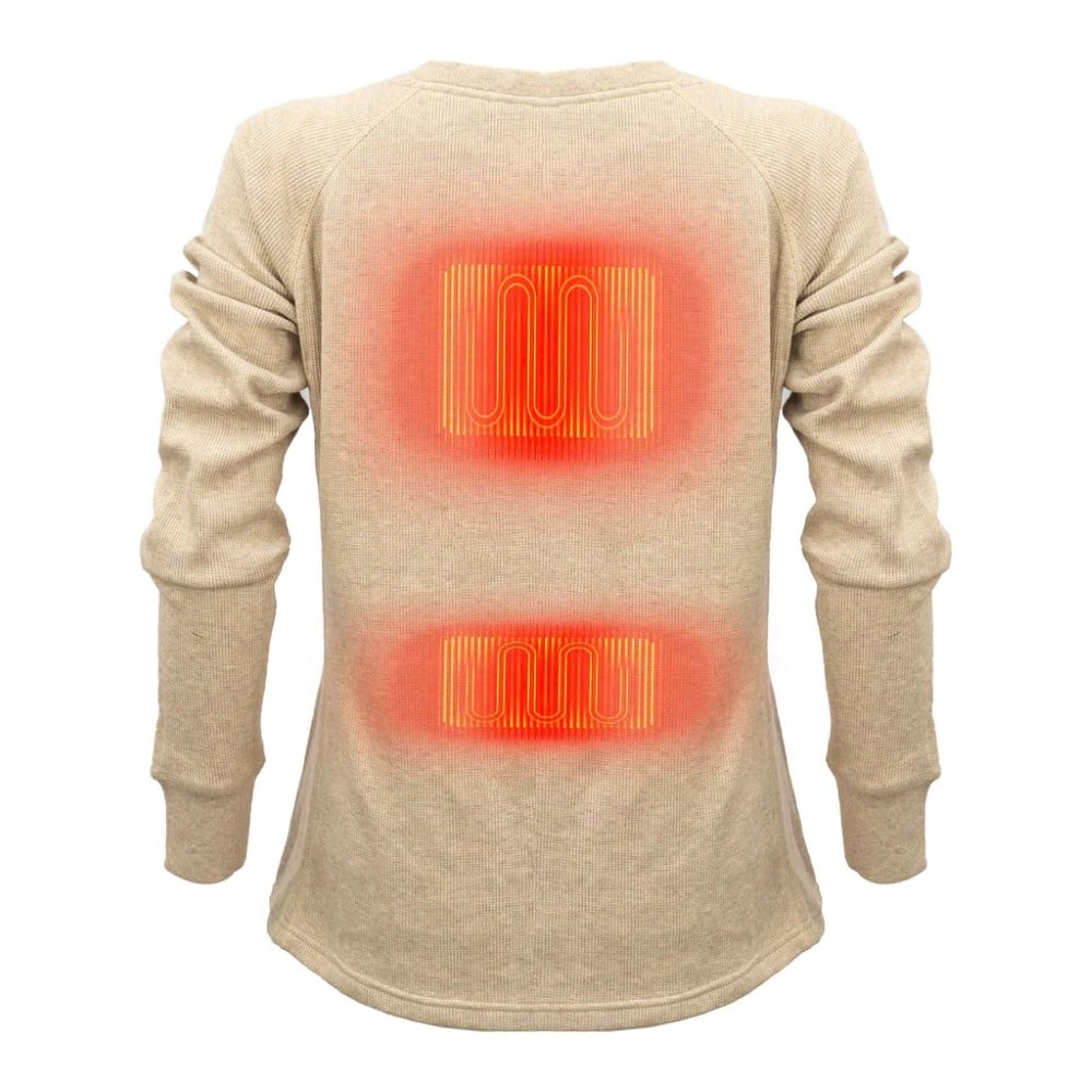 Mobile Warming MWWT2718 Thermick 2.0 Women's Poly Blend Heated Shirt - Gorvex.com