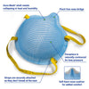 Moldex 1500 N95 Series Healthcare Respirator & Surgical Mask, 1 box (20 pieces) - Gorvex.com
