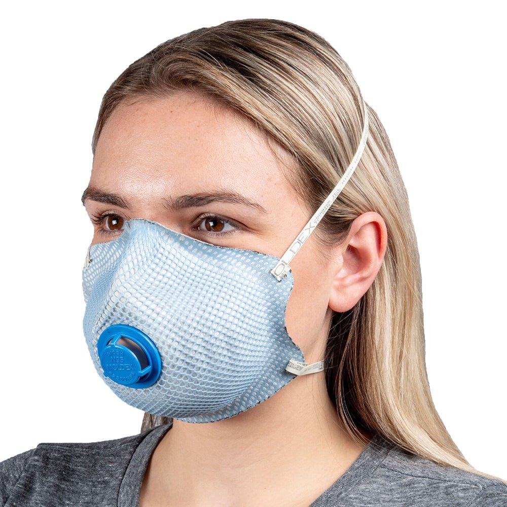 Moldex 2500 N95 Particulate Disposable Respirator Acid Gas, M/L, 1 bag (10 pieces) - Gorvex.com