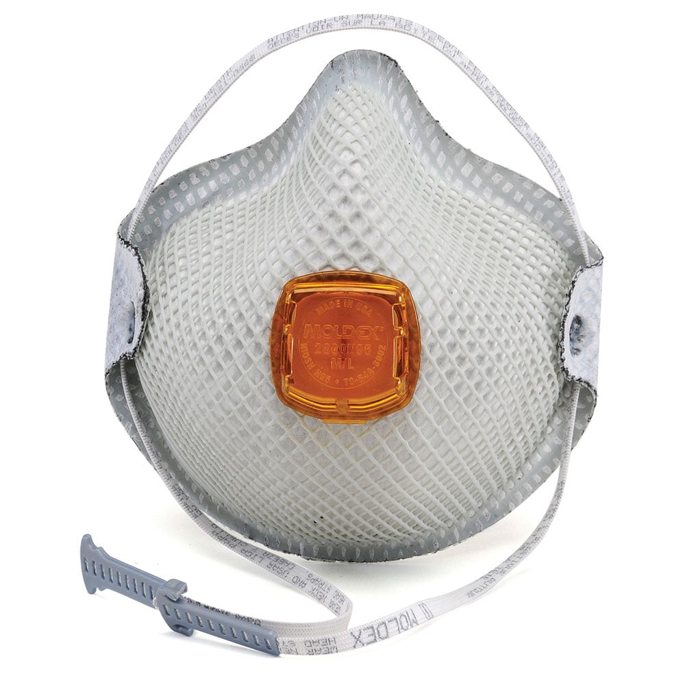 Moldex 2800N N95 Series HandyStrap Disposable Respirator Nuisance O/V, 1 box (10 pieces) - Gorvex.com