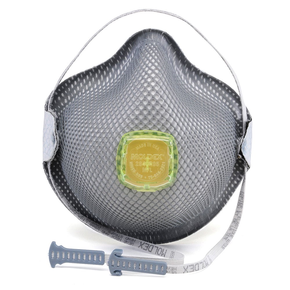 Moldex 2840R R95 HandyStrap Disposable Respirator Nuisance O/V, 1 box (10 pieces) - Gorvex.com