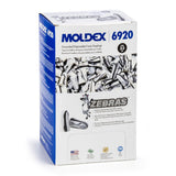 Moldex 6920 Zebras Uncorded Disposable Foam Earplug, 1 box (200 pairs) - Gorvex.com