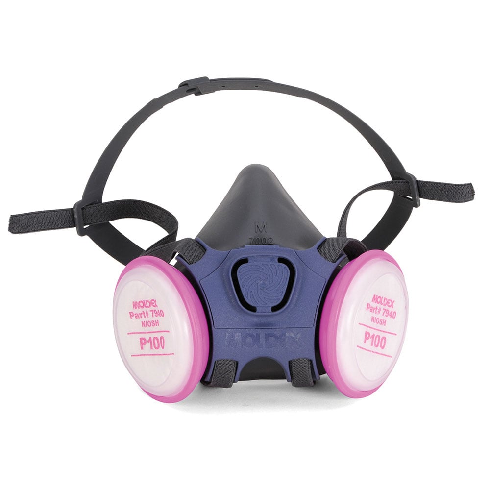 Moldex 7000 Series Pre - Assembled Respirator with P100 Filter Disk - Gorvex.com