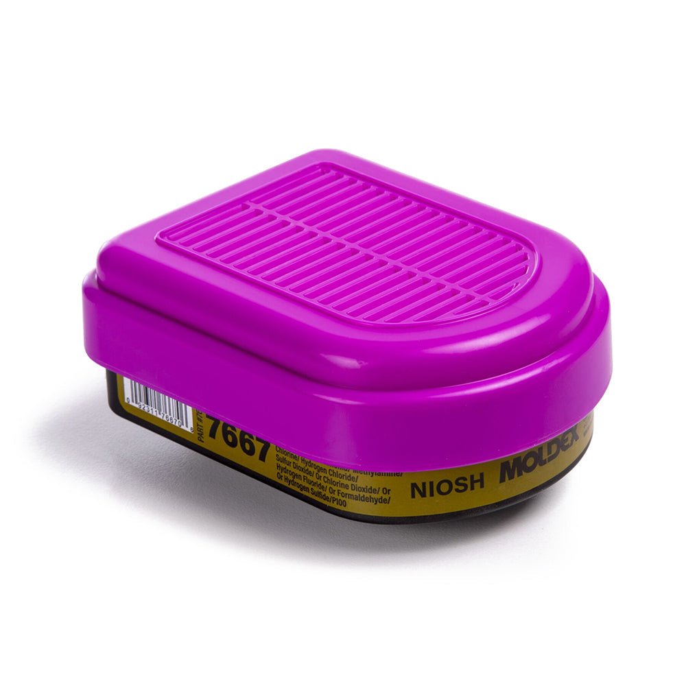 Moldex 7667 Multi - Gas Cart/P100 Combo, 1 pair - Gorvex.com