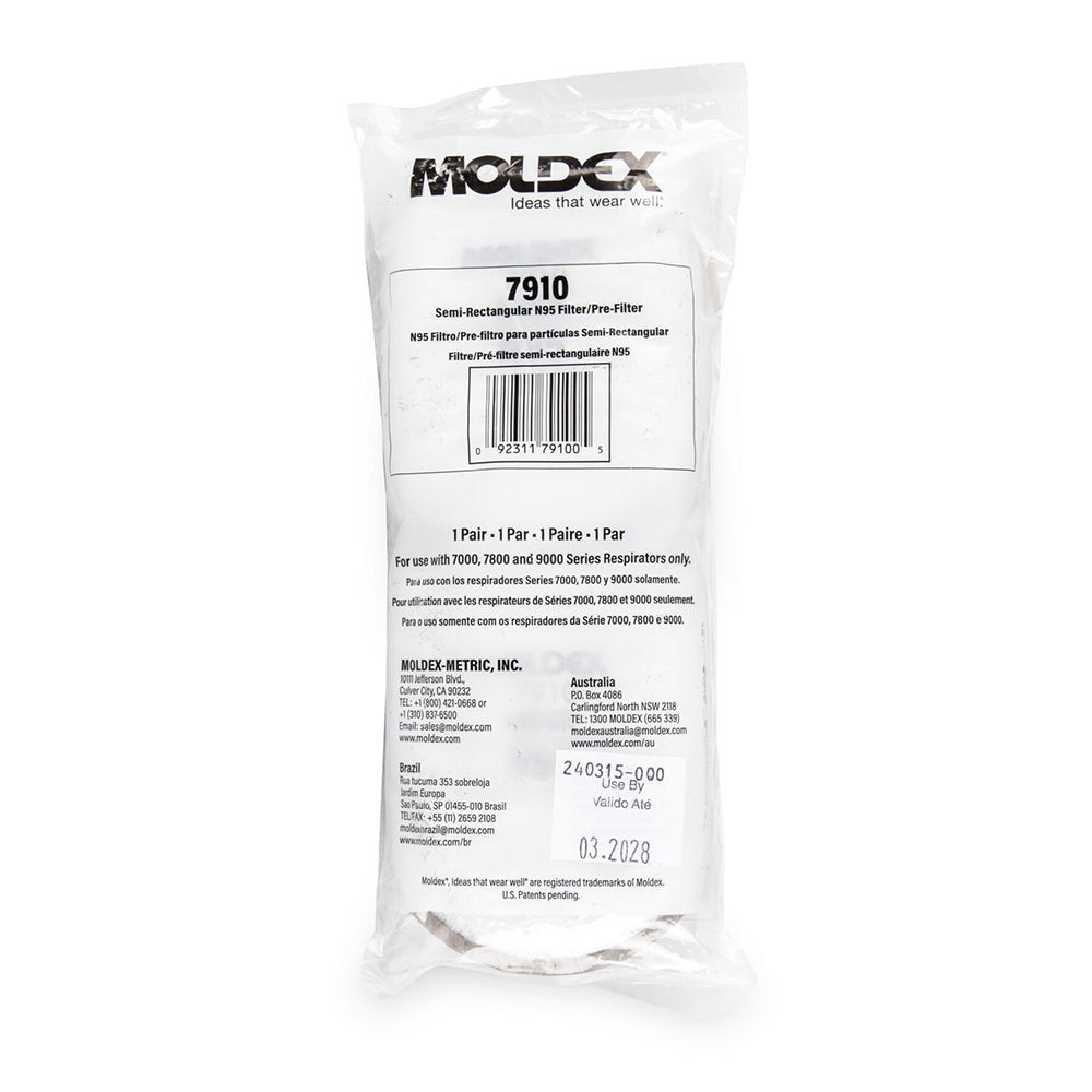 Moldex 7910 N95 Particulate Filter, 1 pair - Gorvex.com