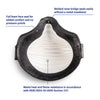 Moldex AirWave 4300 P95 Disposable Respirator with SmartStrap, M/L, 1 box (8 pieces) - Gorvex.com