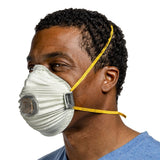 Moldex AirWave 4700 N100 Disposable Respirator with SmartStrap, M/L, 1 box (5 pieces) - Gorvex.com