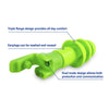 Moldex Dual Mode Earplugs 6770, with Cord and Pocket - Pak, 1 box (50 pairs) - Gorvex.com