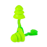 Moldex Glide - Trio Triple Flange Corded Reusable Earplug 6445, NRR 27, 1 box (50 pairs) - Gorvex.com