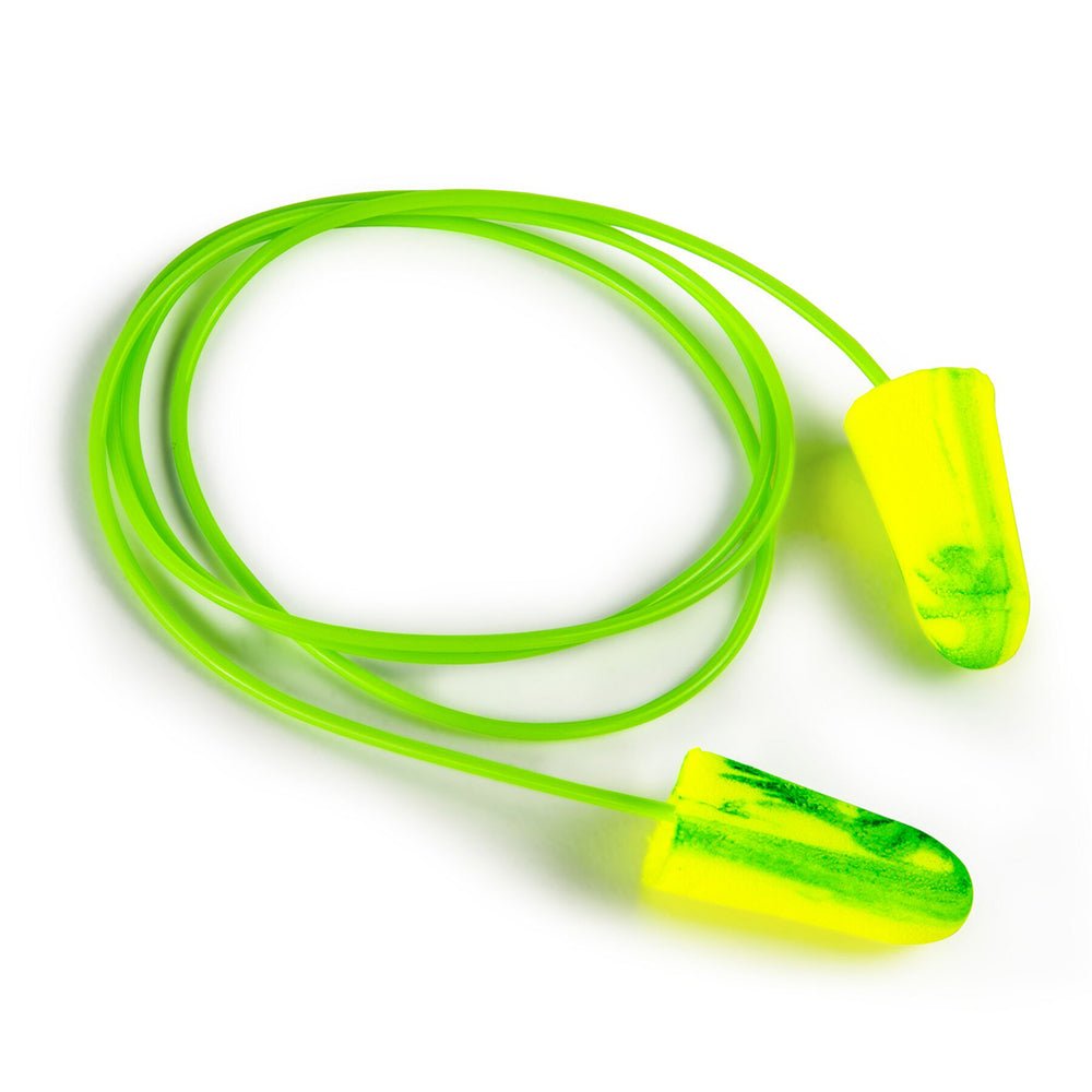 Moldex Goin' Green Corded Disposable Earplugs 6622, NRR 33, 1 box (100 pairs) - Gorvex.com