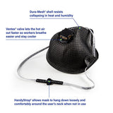 Moldex M2800N N95 Series HandyStrap Disposable Respirator Nuisance O/V, 1 box (10 pieces) - Gorvex.com