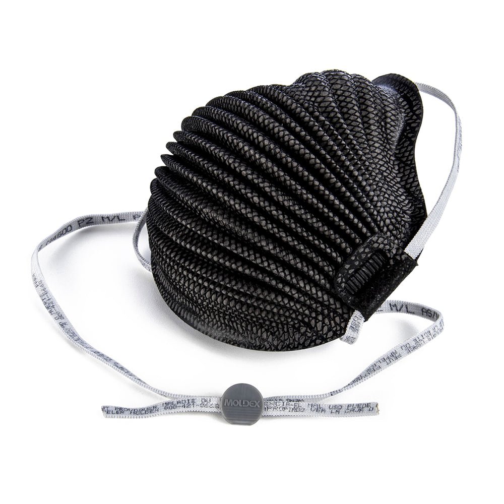 Moldex N95 AirWave Black Disposable Respirator, 1 box (10 pieces) - Gorvex.com