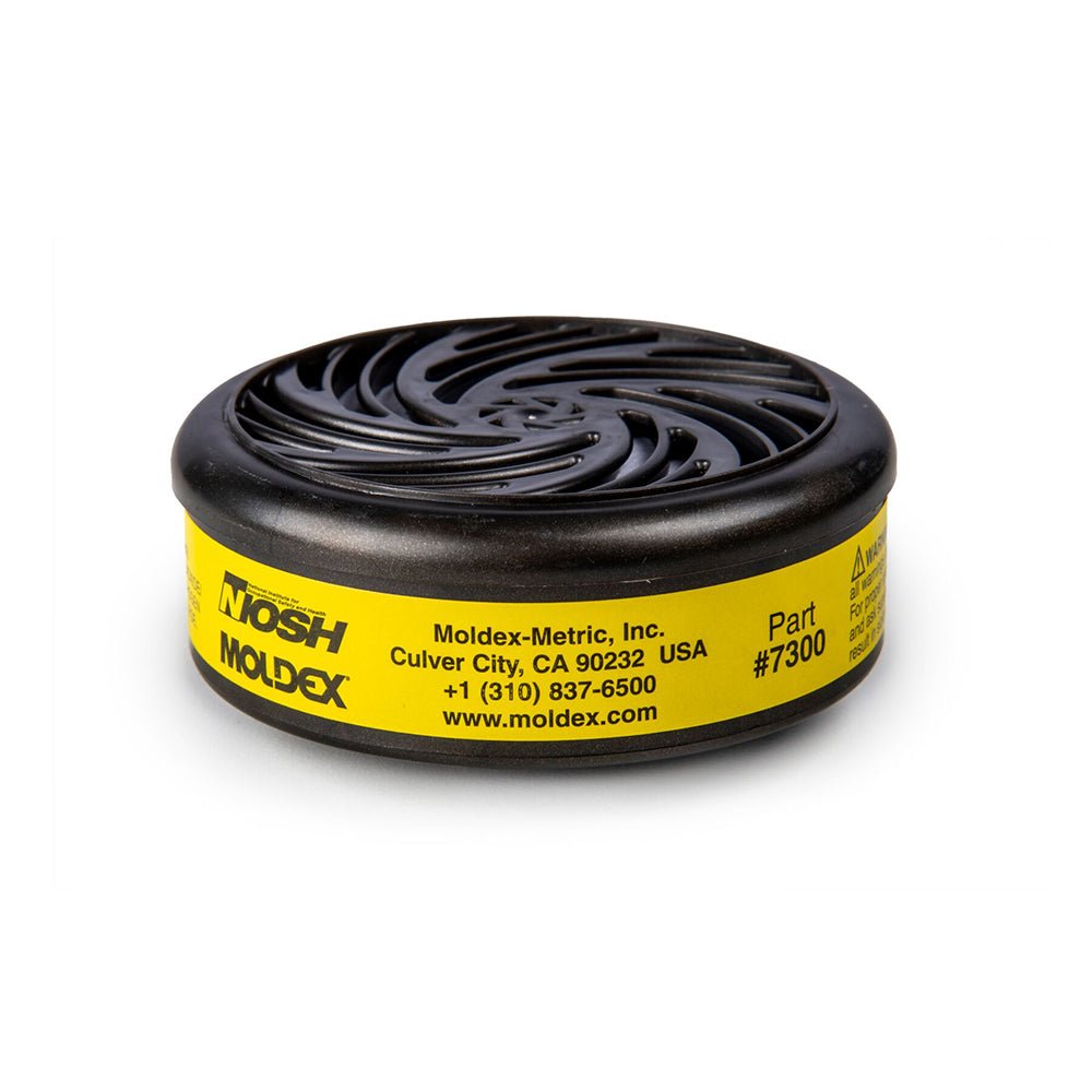 Moldex Organic Vapor/Acid Gas Cartridges 7300, 1 pair - Gorvex.com