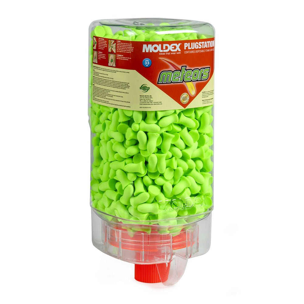 Moldex PlugStation 500 Pairs Meteors 6875, NRR 33, 1 dispenser - Gorvex.com