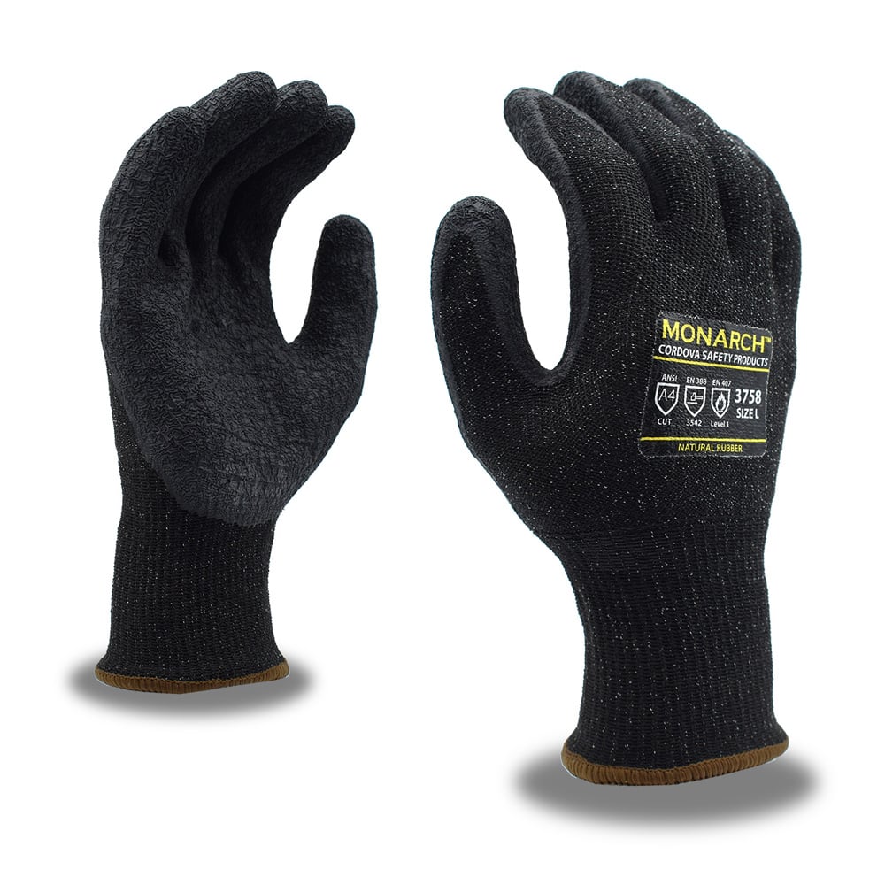 MONARCH NRL™ 3758 High Performance Glove with Natural Rubber Palm Coating, 1 pair - Gorvex.com