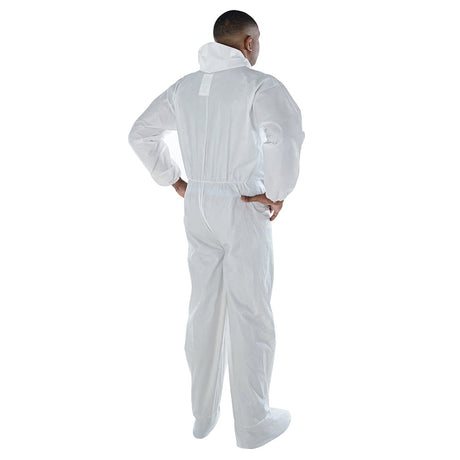 Cordova Microporous Coverall - Elastic Waist, Wrist, Ankle + Hood, Boot, 1 case (25 pieces)