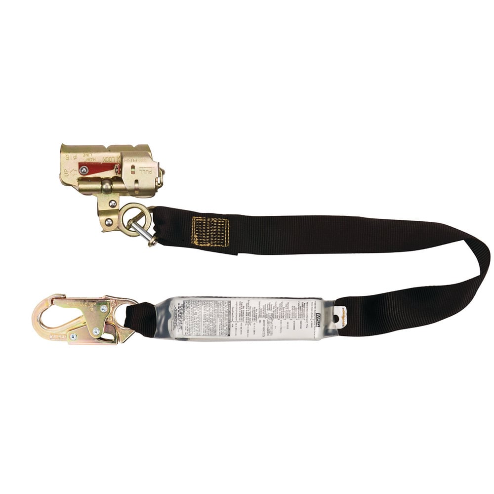 MSA 415940 Rope Grab with 3' Sure - Stop Lanyard & 36C Steel Snaphook - Gorvex.com