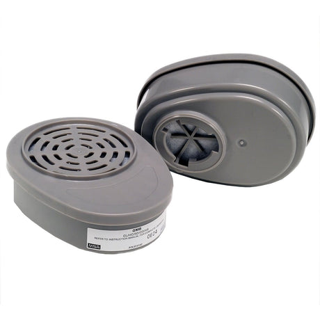 MSA 815356 Acid Gas GMB Advantage Respirator Cartridge, 1 pair - Gorvex.com