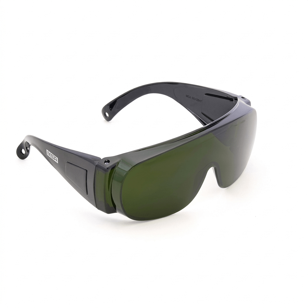 MSA Clearvue® 10012847 Shade 5 IR Welding Safety Glasses, Gray, 1 pair - Gorvex.com