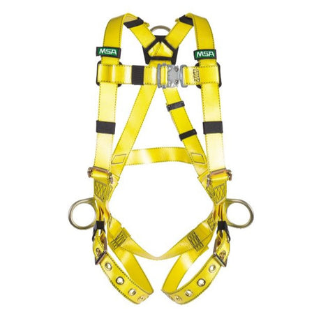 MSA Gravity® 10155875 Coated Web Harness TBLS Back/Hip D - Rings - Gorvex.com