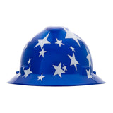 MSA Specialty V - Gard® Full Brim Hard Hat with Ratchet Suspension - Gorvex.com