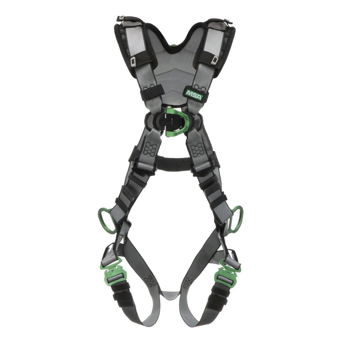 MSA V - FIT™ Harness Quick Connect Leg Straps + Back/Chest/Hip D - Ring - Gorvex.com