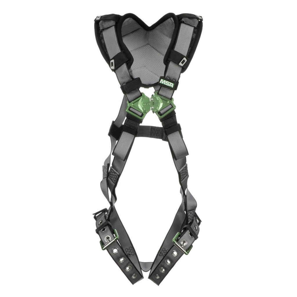 MSA V - FIT™ Harness with Tongue Buckle Leg Straps + Back D - Ring - Gorvex.com