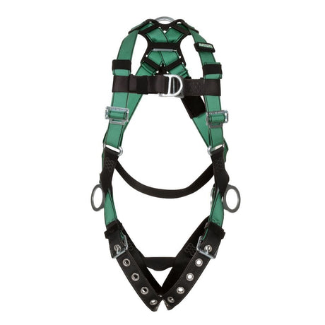 MSA V - FORM™ Harness, Tongue Buckle Leg Straps Back/Chest/Hip D - Rings - Gorvex.com