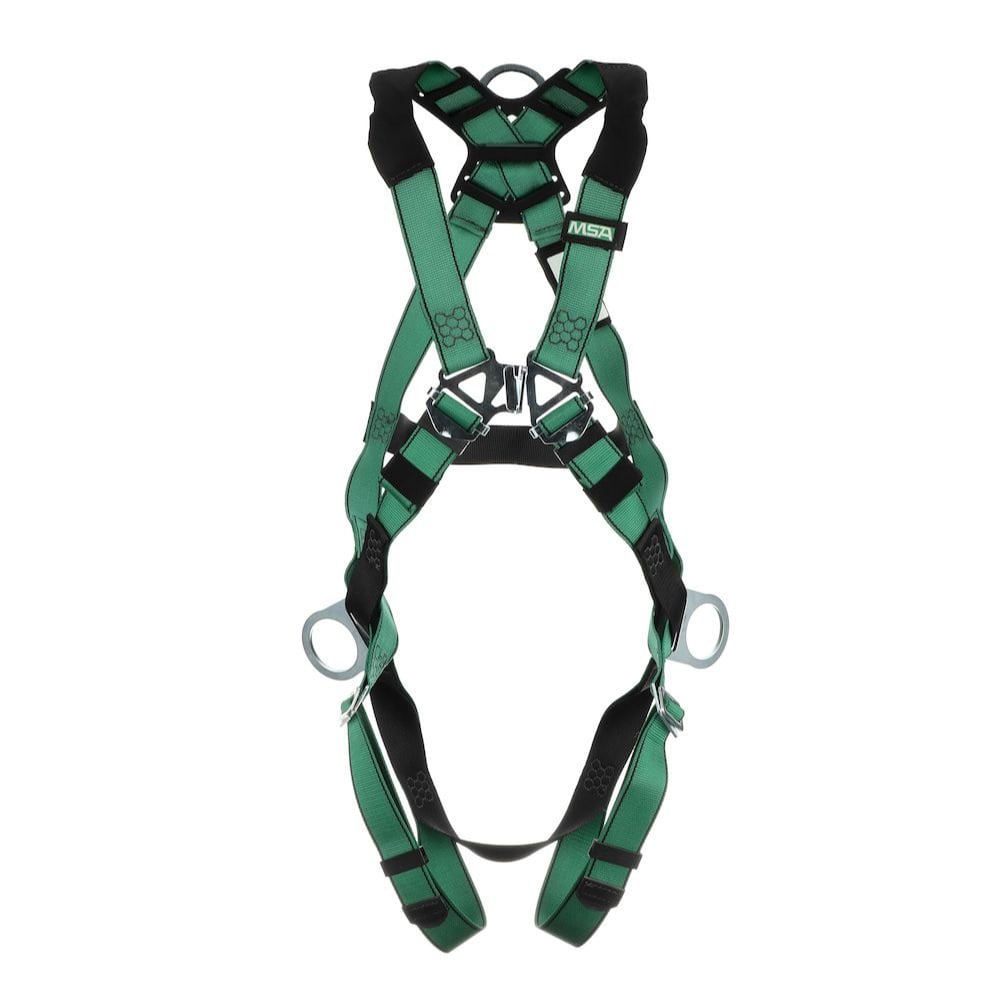 MSA V - FORM™ Harness with Qwik Fit Leg Straps, Back & Hip D - Rings - Gorvex.com