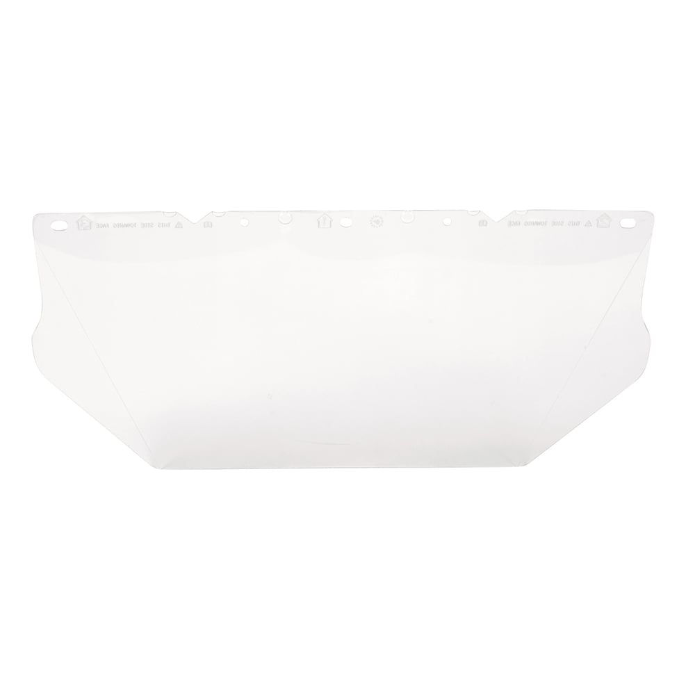 MSA V - Gard® Contoured 8" x 17" Polycarbonate Visor - Gorvex.com